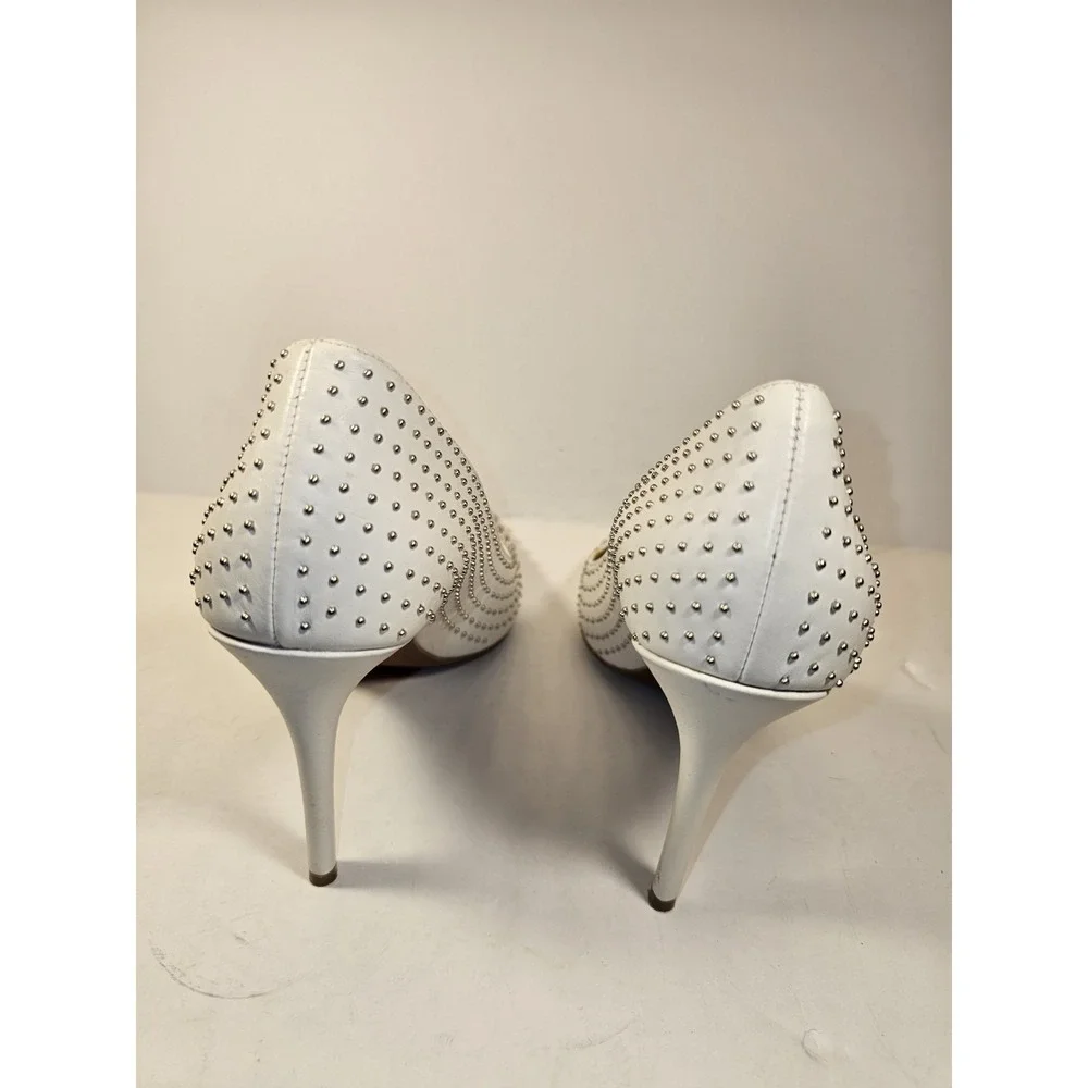 Michael‎ Kors Women's Leather Studded Mila Stilettos Size 7 Shoe